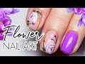 How To Do Hard Gel Nails | Floral Spring Nails | Watch Me Work