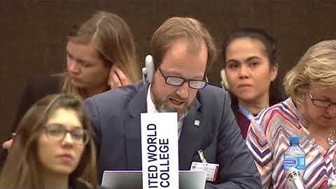 UWC at Global Compact on Refugees - Education as a complementary pathway