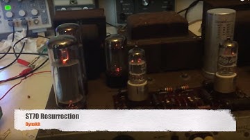 Dynaco Dynakit ST70 Stereo tube amplifier repair PART 6 of 9