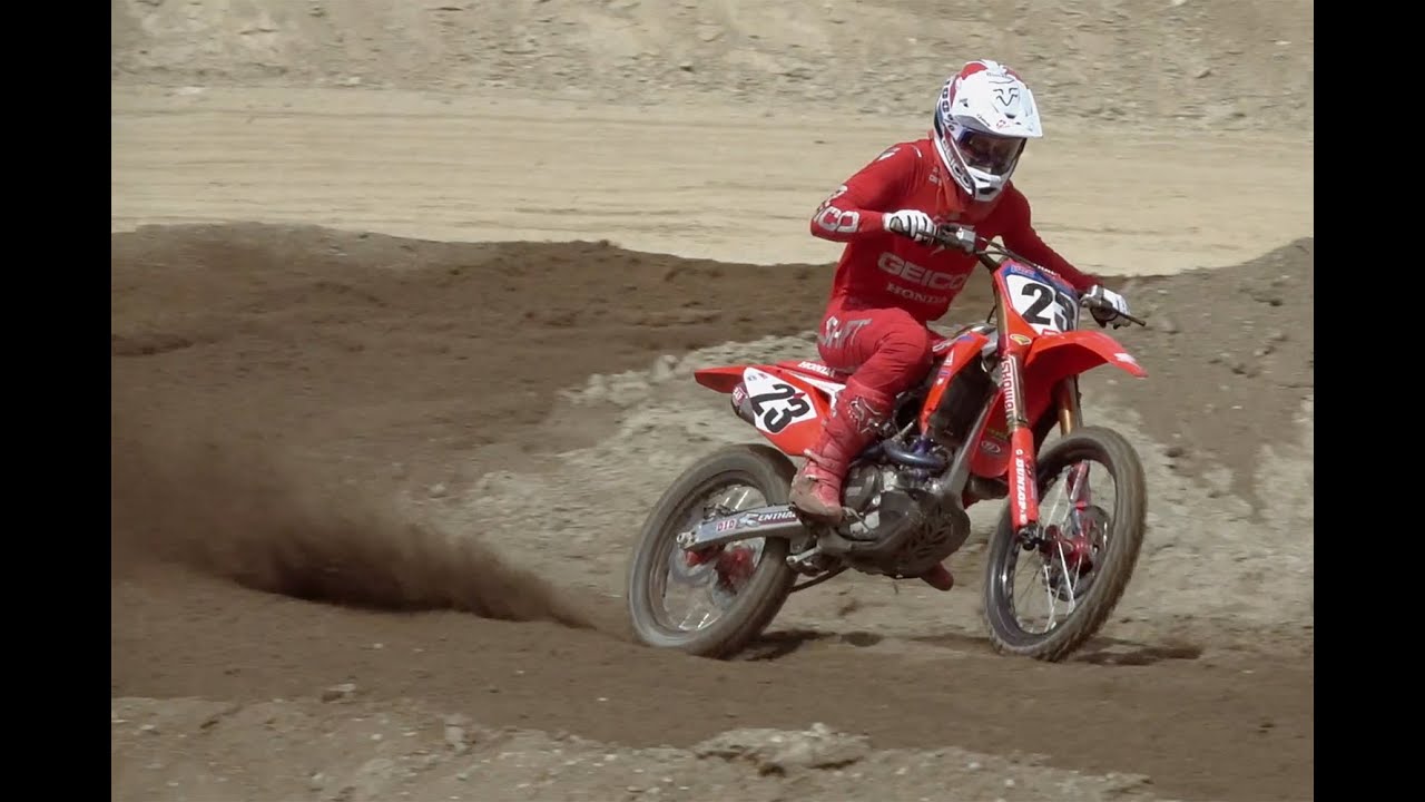 Chase Sexton Testing His New CRF 450R
