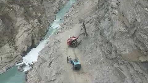 Landslide Road - Gilgit - Skardu