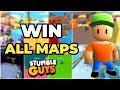 Stumble Guys All Maps Perfect Win (New) | (Tips,Tricks,Shortcut)