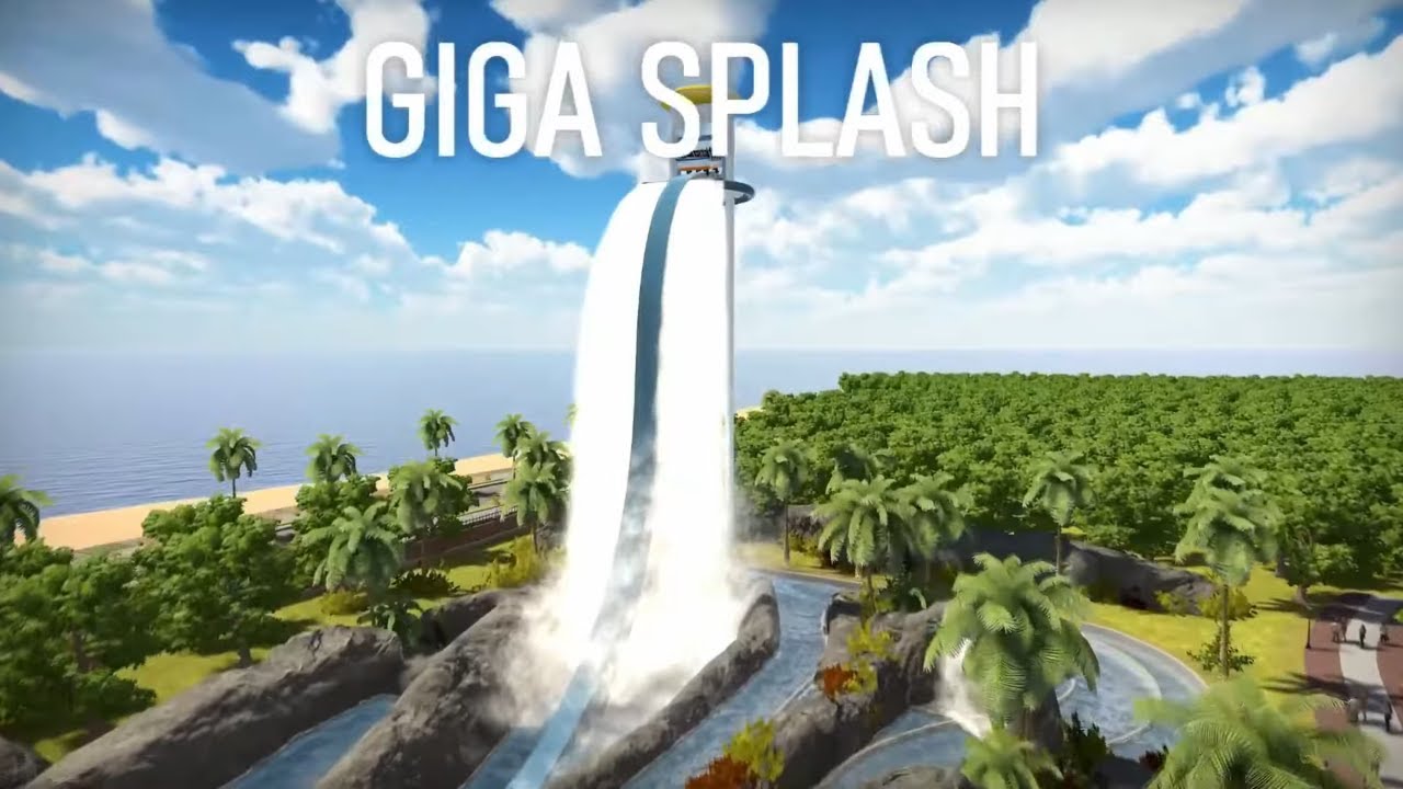 New GIGA Splash and Ultra Splash - Intamin Water Roller Coasters