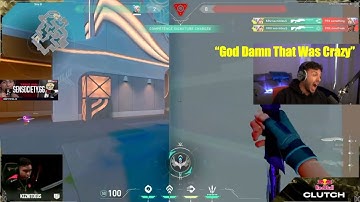 Tarik REACTS To KRU Keznit 100% RNG Op Shots Through Smoke | PRX vs. KRU - VCT Champions