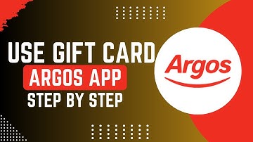 How To Use Argos Gift Card Online !