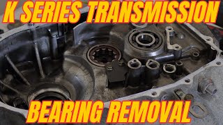 Honda K-Series Transmission Bearing Removal (Step-by-Step Guide)