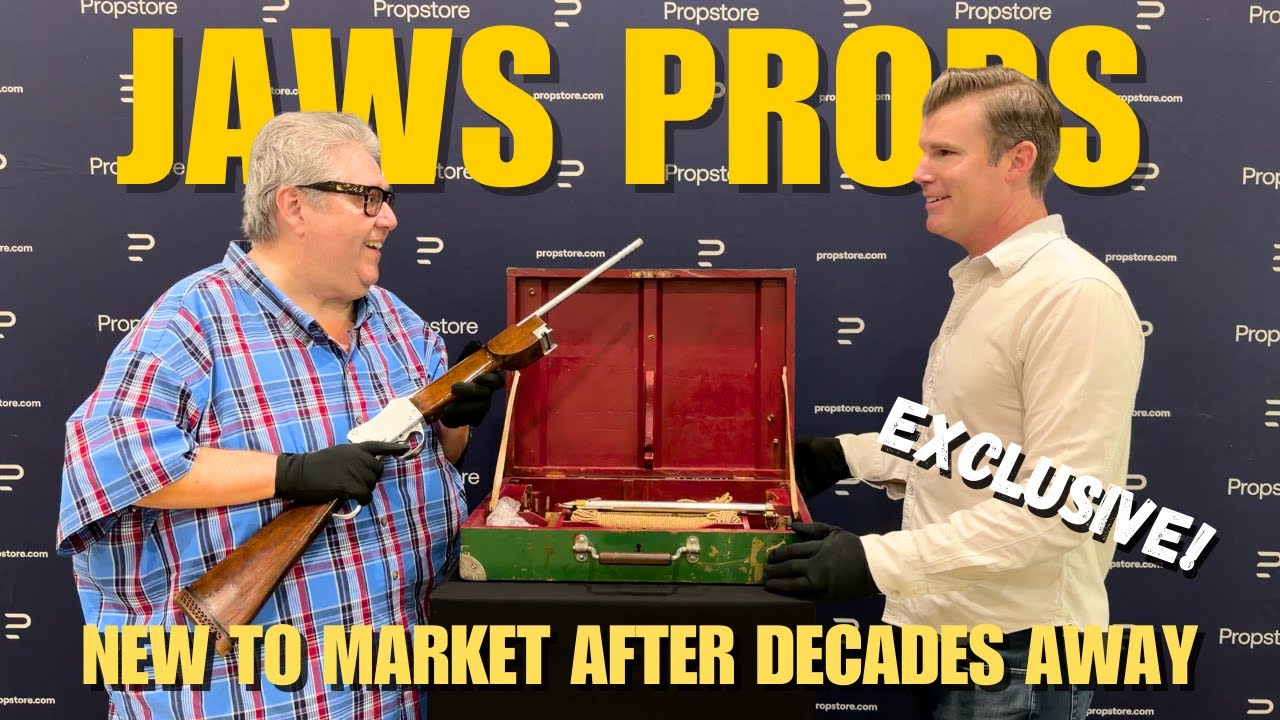 ЭКСКЛЮЗИВ! Редкие реквизиты из фильма «Челюсти» будут выставлены на аукцион.