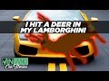 I hit a deer in my Lamborghini