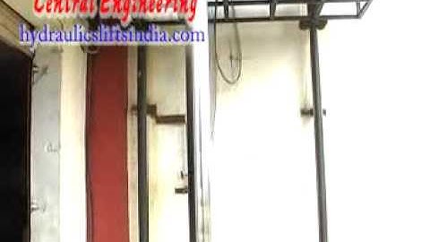 Loading And Unloading lift, Alok Industries PVT.LTD, Silvassa, Vapi - Central Engineering works