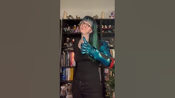 I made Vash’s arm from the anime Trigun out of foam! #cosplay #commission #propmaking #diy #anime