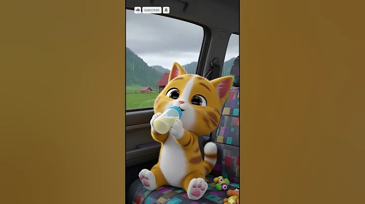 Baby Cat Drinking Milk | Dudi Dudi Dam Dam