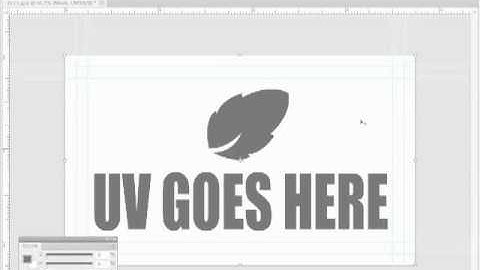 How to set up Spot UV for printing