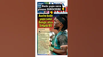 Yanga AUCHO BADO YUPO RASMI ATU SINGIDA Simba Dunia Newmusic Duet Music Coversong 