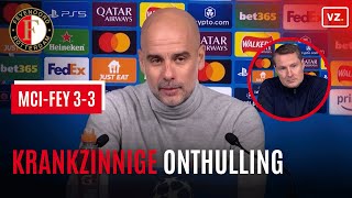Guardiola Doet Werkelijk Krankzinnige Onthulling Na Manchester City - Feyenoord Champions League