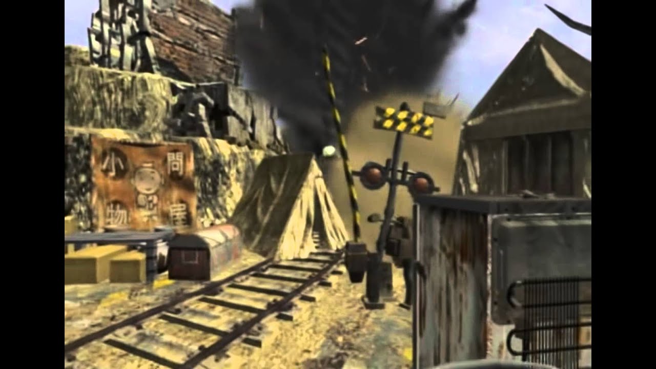 Final Fantasy VII CD2 15 Destruction de Corel Nord par le train