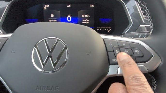 VW Taigo, MY2022 – graphics change on DCP display - sprememba grafike na  DCP zaslonu 
