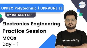 Practice Session | Day-1 | Eclectronics Engineering | UPPSC Polytechnic / UPRVUNL JE | Ratnesh Sir