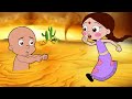 Chutki  dholakpur bana registaan  mystery cartoons for kids  funny kidss