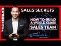 How to build a world class sales team  brandon bornancin