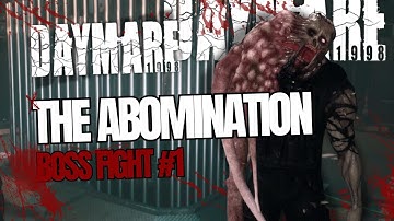 DAYMARE 1998 🧠 The Abomination BOSS FIGHT #1 [⚡ CAGE FIGHT]