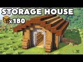 Minecraft Starter Storage House Tutorial [How to Build]