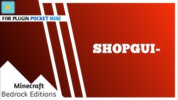ShopGUI- Pocketmine