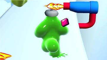 Blob Runner 3D gameplay android, ios levels 38-40 new update | GamePlay Android and iOS