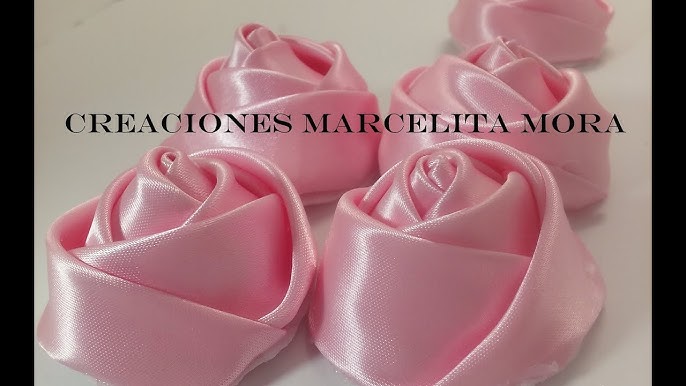 Make Satin ribbon Roses – Think Bowtique