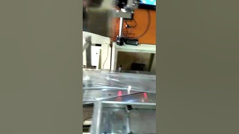 Nsp ink jet printer on floor pack machine