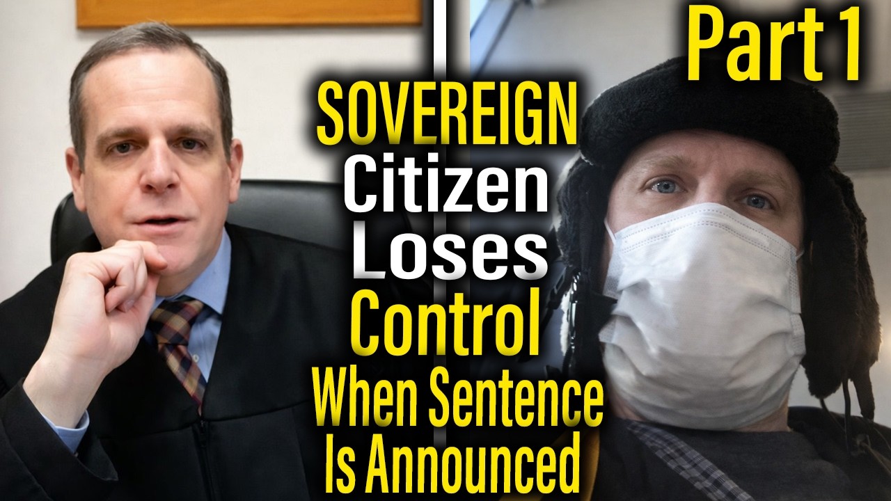 Sovereign Citizen MELTS DOWN in 2nd Court Appearance!