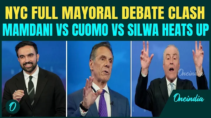 US NYC Mayoral Debate FULL Video: Mamdani, Cuomo, Sliwa FACE OFF Over Trump, Hamas In 1st Debate