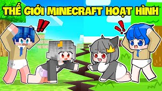 SAMMY CÙNG PHONG CẬN THỬ THÁCH 24H ĐẾN VỚI THẾ GIỚI HOẠT HÌNH TRONG MINECRAFT