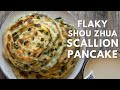 Flaky and aromatic shou zhua scallion pancake stepbystep  