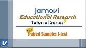 Jamovi 1 2 1 6 Tutorial Paired Samples T Test Episode 9 Youtube