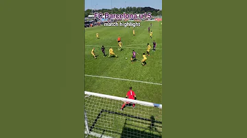 FC Barcelona U15 Match Highlight 