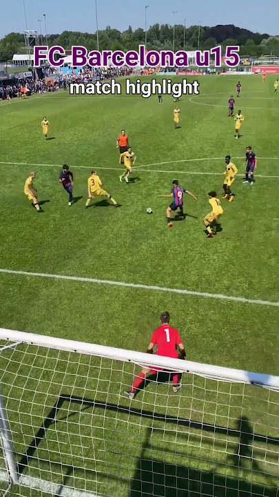 FC Barcelona u15: match highlight