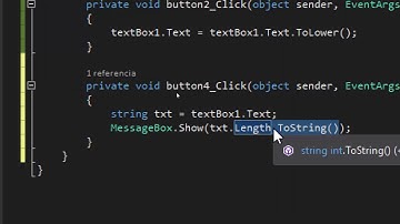 Manejo de cadenas de texto y archivos en C#