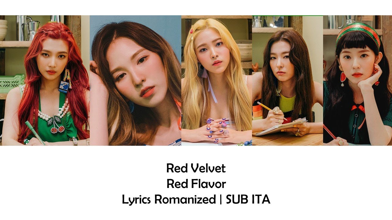 Red Velvet Red Flavor [Lyrics Romanized SUB ITA] YouTube