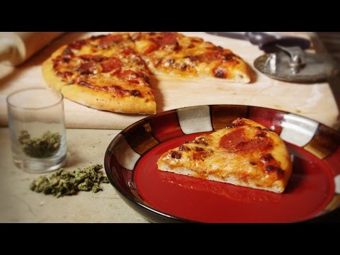 Marijuana Pizza Recipe (Cannabis Infused Olive Oil) Cooking with Marijuana #23