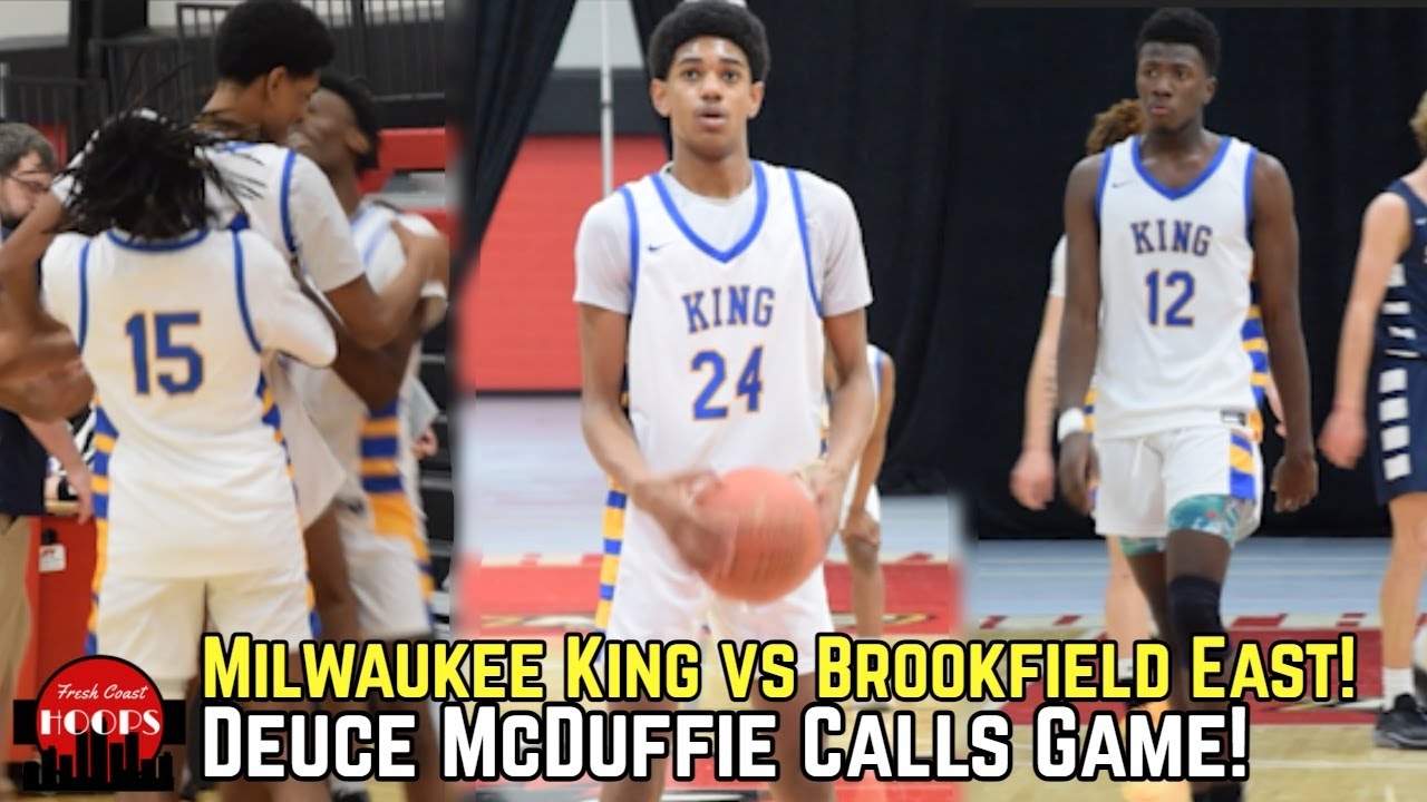 Milwaukee King vs Brookfield East Was A Thriller! Freshman Calls Game!