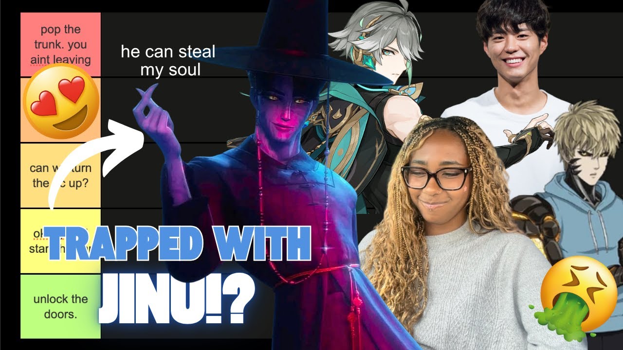 TRAPPED with JINU from KPOP DEMON HUNTERS!? | tier ranking your CHARACTER EDITS