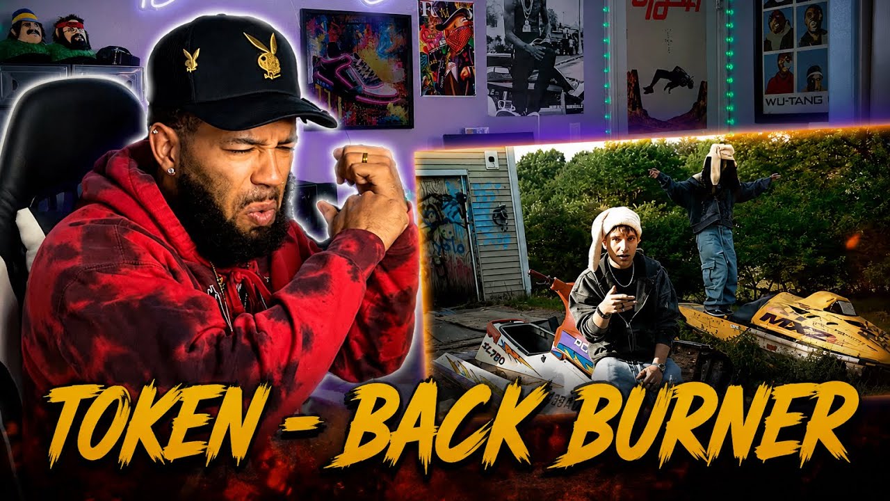 TOKEN'S BEST DROP IN 2026 SO FAR! | Token - Back Burner (Official Video) [REACTION!!!] #hiphop #rap