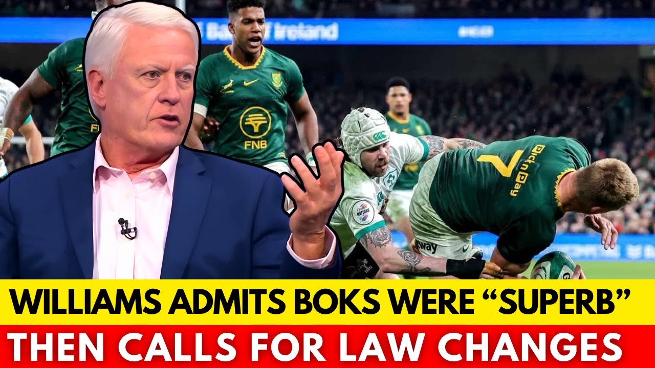🚨WILLIAMS “THE GAME WAS A DISASTER BECAUSE OF THIS” | SPRINGBOKS NEWS ...