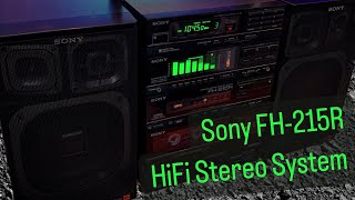 Sony FH-215R 1987 Home Boombox System