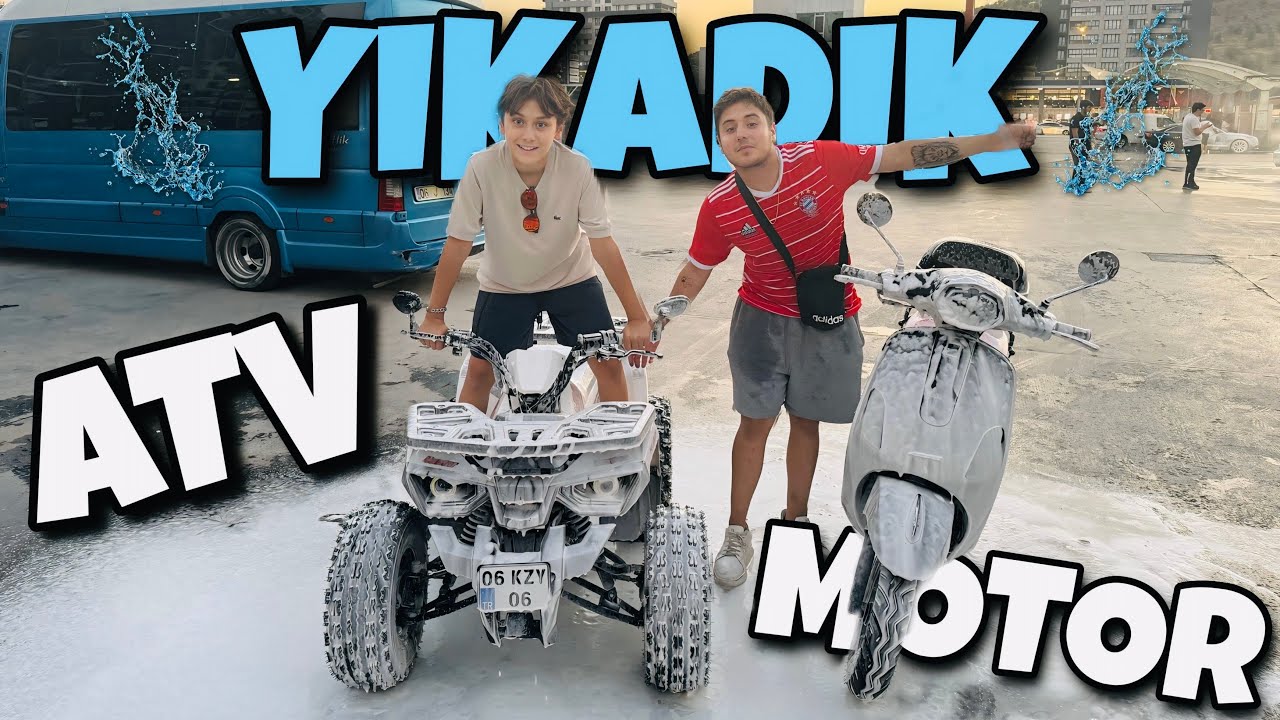 ATV VE MOTORU YIKADIK !! MAKİNE BOZULDU