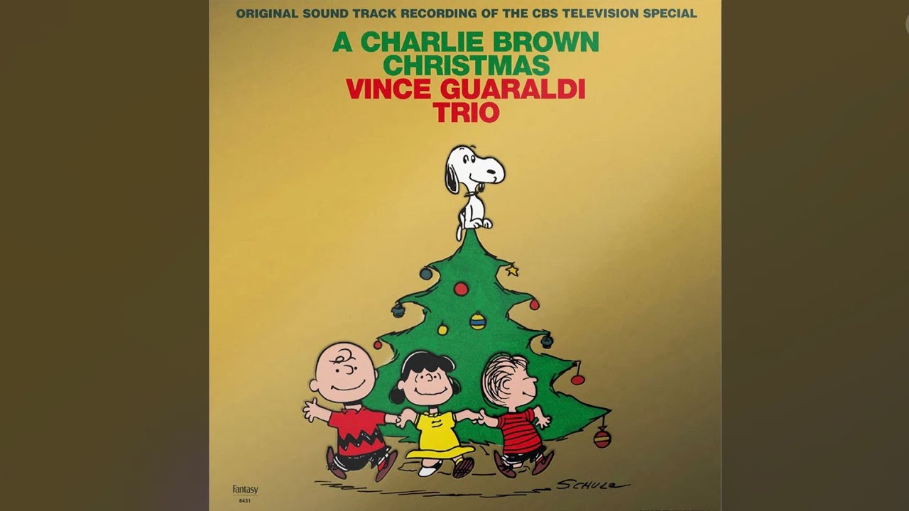 A Charlie Brown Christmas: Linus and Lucy Gold vinyl 7 inch ￼