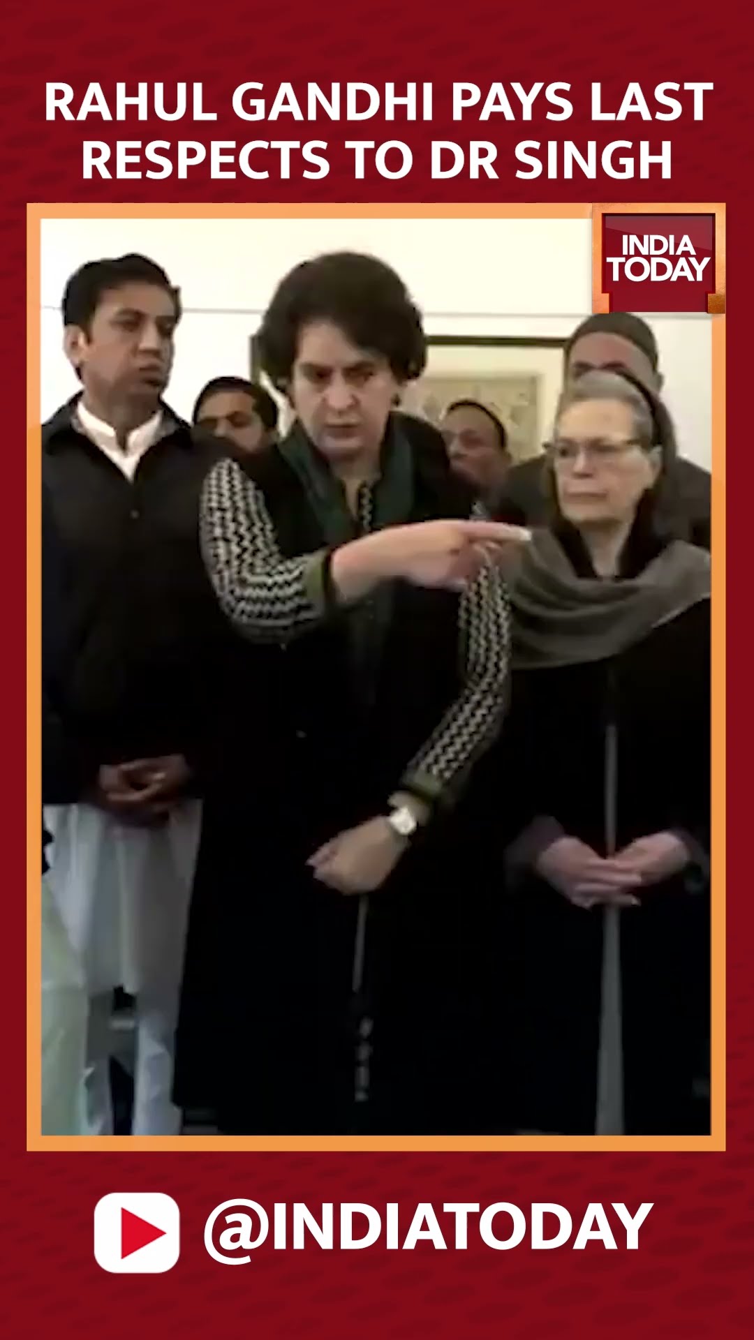 Rahul Gandhi Pays Last Respects To Ex-PM Dr Manmohan Singh | DR Manmohan Singh Death News