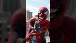 Spiderman And Joker Their Mini Minecraft Versions Dont Miss It