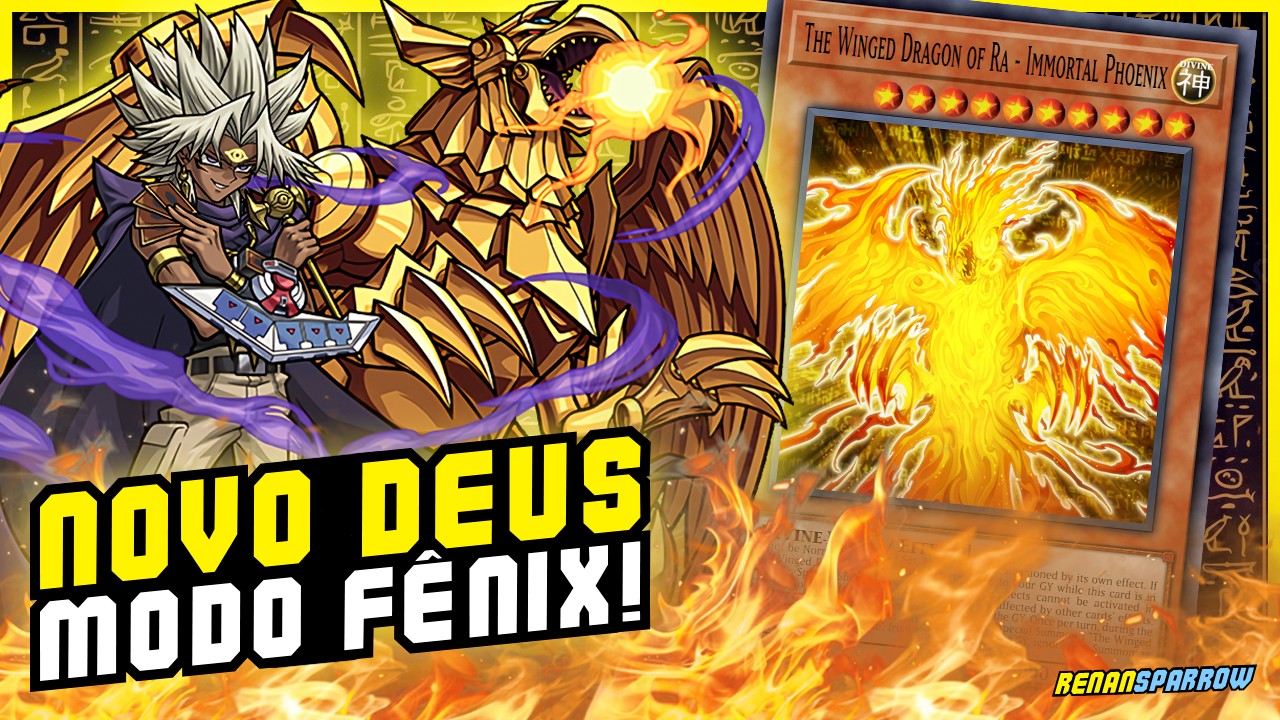 DRAGÃO ALADO DE RÁ: NOVO DECK É INSANO! - Yu-Gi-Oh! Duel Links #2205