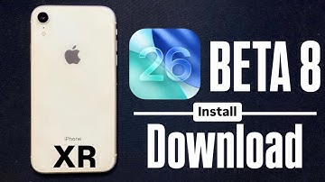 How to install iOS 26 BETA 8 Update on iPhone XR - How to Update iPhone XR iOS 26 Beta 8